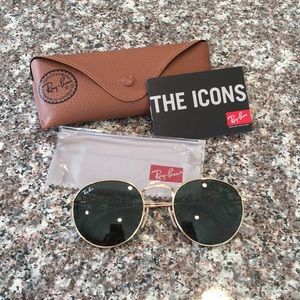 RB3447 001 50-21
Ray-Ban Round Metal sunglasses